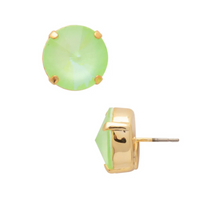 Sorrelli Nadine Stud Earrings in Lime Green Delite