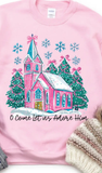 SOUTHERN ATTITUDE, Oh Come Let Us Adore Him Sweatshirt