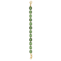 Sorrelli Octavia Tennis Bracelet in Peridot