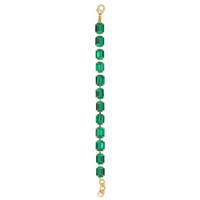 Sorrelli Octavia Tennis Bracelet in Emerald