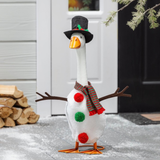 Giddy’s Porch Goose Outfit, Snowman