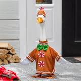 Giddy’s Porch Goose Outfit, Gingerbread