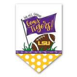 MAGNOLIA LN, LSU We All Cheer Decorative Flag