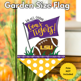 MAGNOLIA LN, LSU We All Cheer Decorative Flag