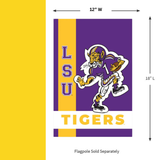 MAGNOLIA LN, LSU University Decorative Flag