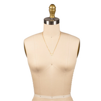 Sorrelli Octavia Single Crystal Pendant Necklace in Ultra White