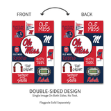 MAGNOLIA LN, OLE MISS Collage Decorative Flag