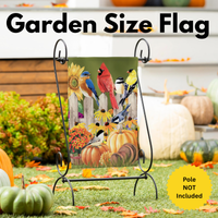 ‘Flock of Pumpkins’ Decorative Flag