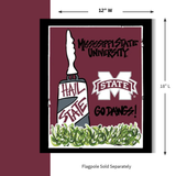 MAGNOLIA LN, MSU Campus Decorative Flag