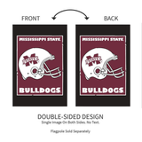MAGNOLIA LN, MS STATE Helmet Decorative Flag