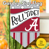 MAGNOLIA LN, AL Dots and Stripes Decorative Flag