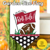 MAGNOLIA LN, AL We All Cheer Decorative Flag