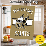‘Retro New Orleans Saints’ Decorative Flag