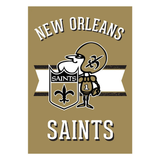 ‘Retro New Orleans Saints’ Decorative Flag