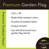 ‘Retro New Orleans Saints’ Decorative Flag