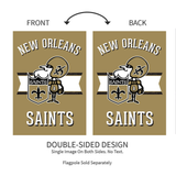 ‘Retro New Orleans Saints’ Decorative Flag