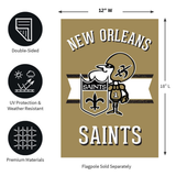 ‘Retro New Orleans Saints’ Decorative Flag
