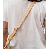 Consuela “Diego” Slim Leather Crossbody Strap