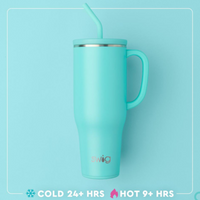Swig “We’ve Got Spirit Purple + Yellow” 40oz Mega Mug