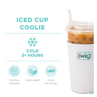 Swig “We’ve Got Spirit Purple + Yellow” Iced Cup Coolie Medium