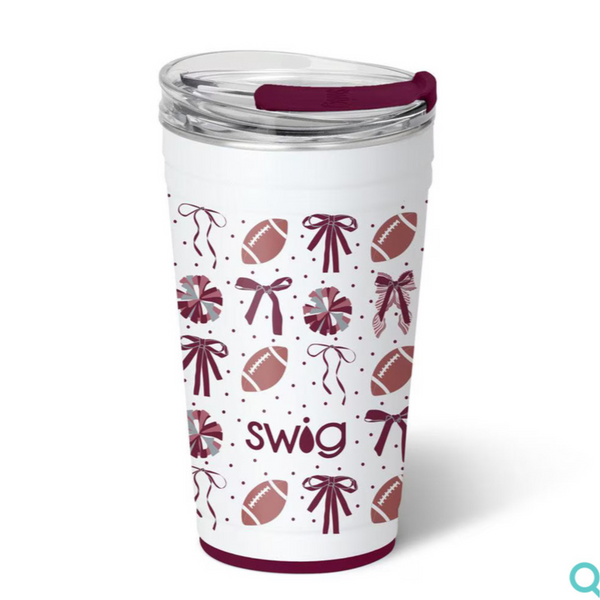 Swig “We’ve Got Spirit Maroon” 24oz Party Cup