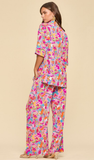 Dear Scarlett “Ocean Tide” Resort Pant Set, Multicolor