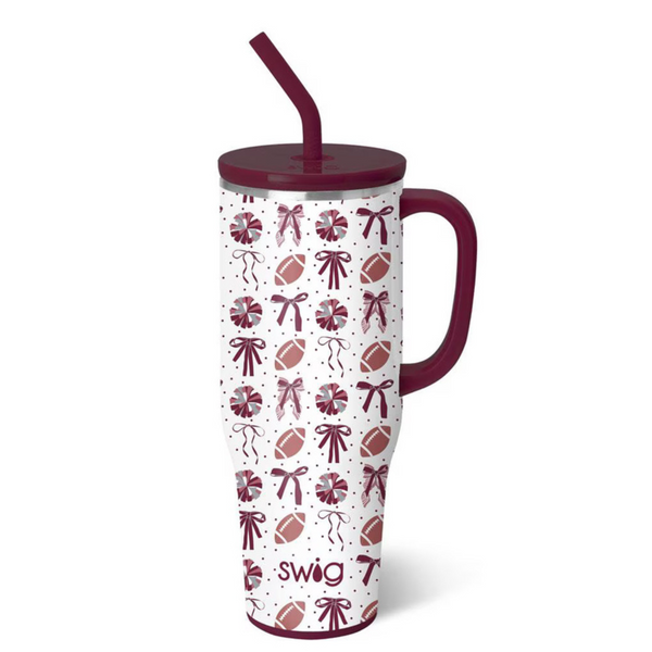 Swig “We’ve Got Spirit Maroon” 40oz Mega Mug