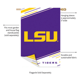 ‘LSU Double-Sided’ Decorative Flag