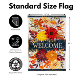 ‘Fall Floral Applique’ Decorative Flag