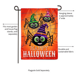 ‘Happy Halloween Spiders’ Decorative Flag