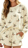 LDC Mallard Long Sleeve Short Set