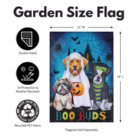 ‘Boo Buds’ Decorative Flag