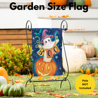 ‘Boo’ Decorative Flag