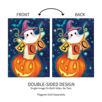 ‘Boo’ Decorative Flag