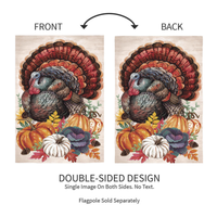 ‘Elaborate Turkey’ Decorative Flag