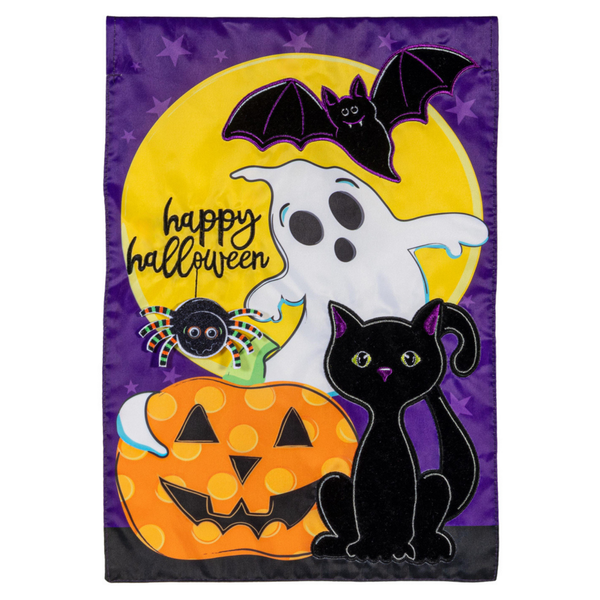 ‘Halloween Friends’ Decorative Flag