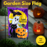 ‘Halloween Friends’ Decorative Flag