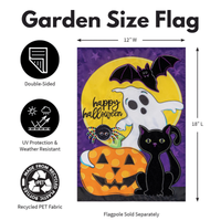 ‘Halloween Friends’ Decorative Flag