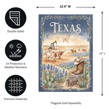 ‘Texas State Pride’ Decorative Flag