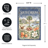 ‘South Carolina State Pride’ Decorative Flag