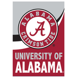 ‘University of Alabama Burlap’ Decorative Flag