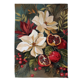 ‘Magnolia Pomegranate’ Decorative Flag