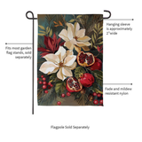 ‘Magnolia Pomegranate’ Decorative Flag