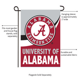 ‘University of Alabama Burlap’ Decorative Flag