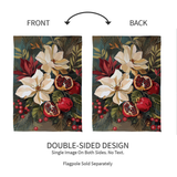 ‘Magnolia Pomegranate’ Decorative Flag