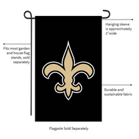 ‘New Orleans Saints Applique’ Decorative Flag