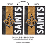 ‘New Orleans Saints, Embellished’ Decorative Flag