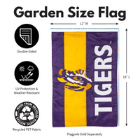 ‘Louisiana State University, Embellished’ Decorative Flag