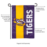 ‘Louisiana State University, Embellished’ Decorative Flag