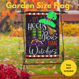 ‘Hocus Pocus Time’ Decorative Flag